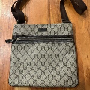 Gucci messenger bag GG coated canvas